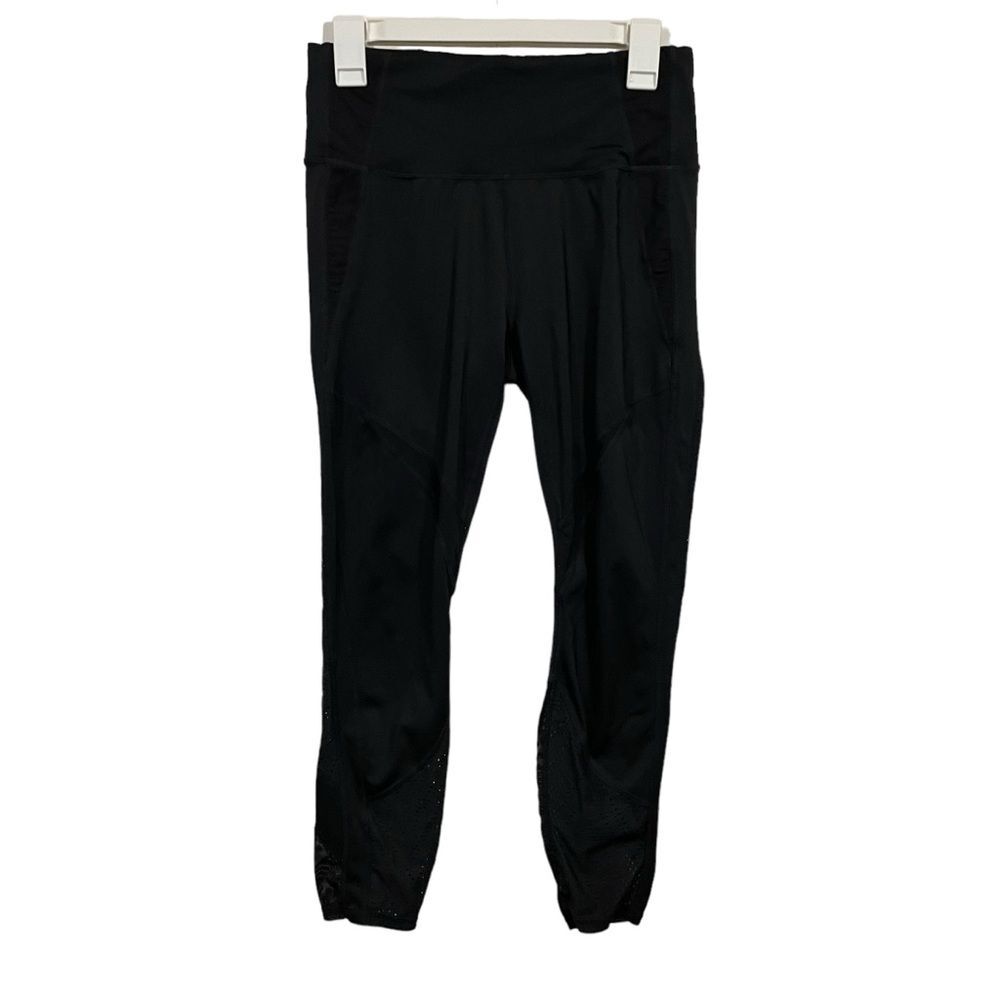 Athleta Black High Waisted Activewear Leggings